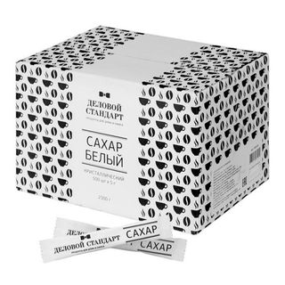 Қалташалардағы қант "Деловой стандарт", 5 гр, 500 дана/қапт / Қант