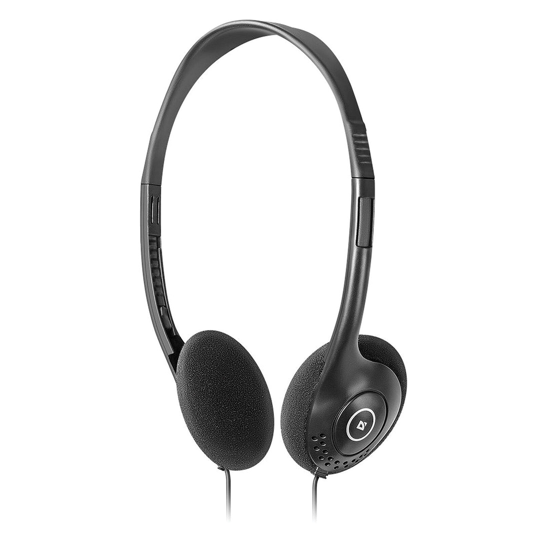 Наушники Defender Aura 101, диапазон частот 18-20000 Гц, черные / Наушники