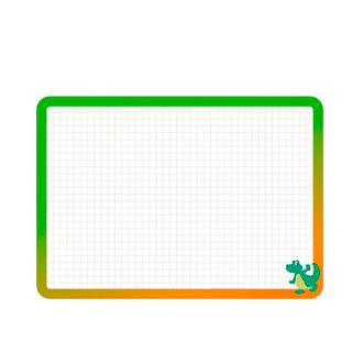 Маркерлі тақта Attache Kids, 42*29,7 см, торлы / Шығармашылық / Хобби