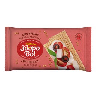 Хлебцы вафельные ЗдороВо, гречневые, 70 гр / Здоровое питание