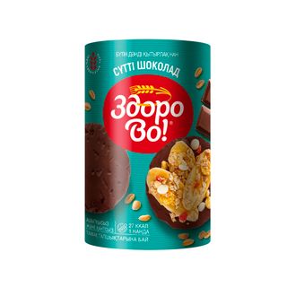 Хлебцы в глазури ЗдороВо, молочный шоколад, 200 гр / Здоровое питание
