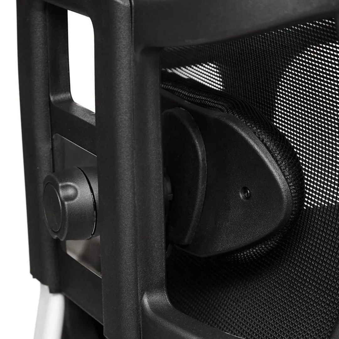 Кресло для руководителя MESH-6, ткань/сетка, черное / Кресла для руководителей №3