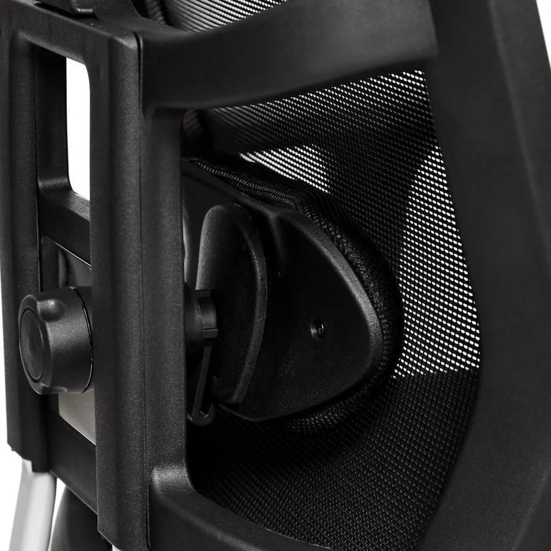 Кресло для руководителя MESH-6, ткань/сетка, черное / Кресла для руководителей №5