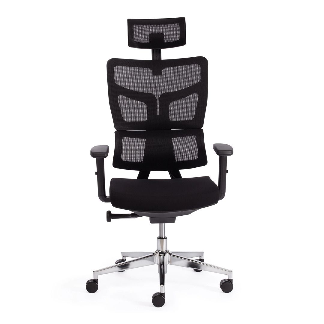 Кресло для руководителя MESH-11HR, ткань/сетка, черное / Кресла для руководителей №5