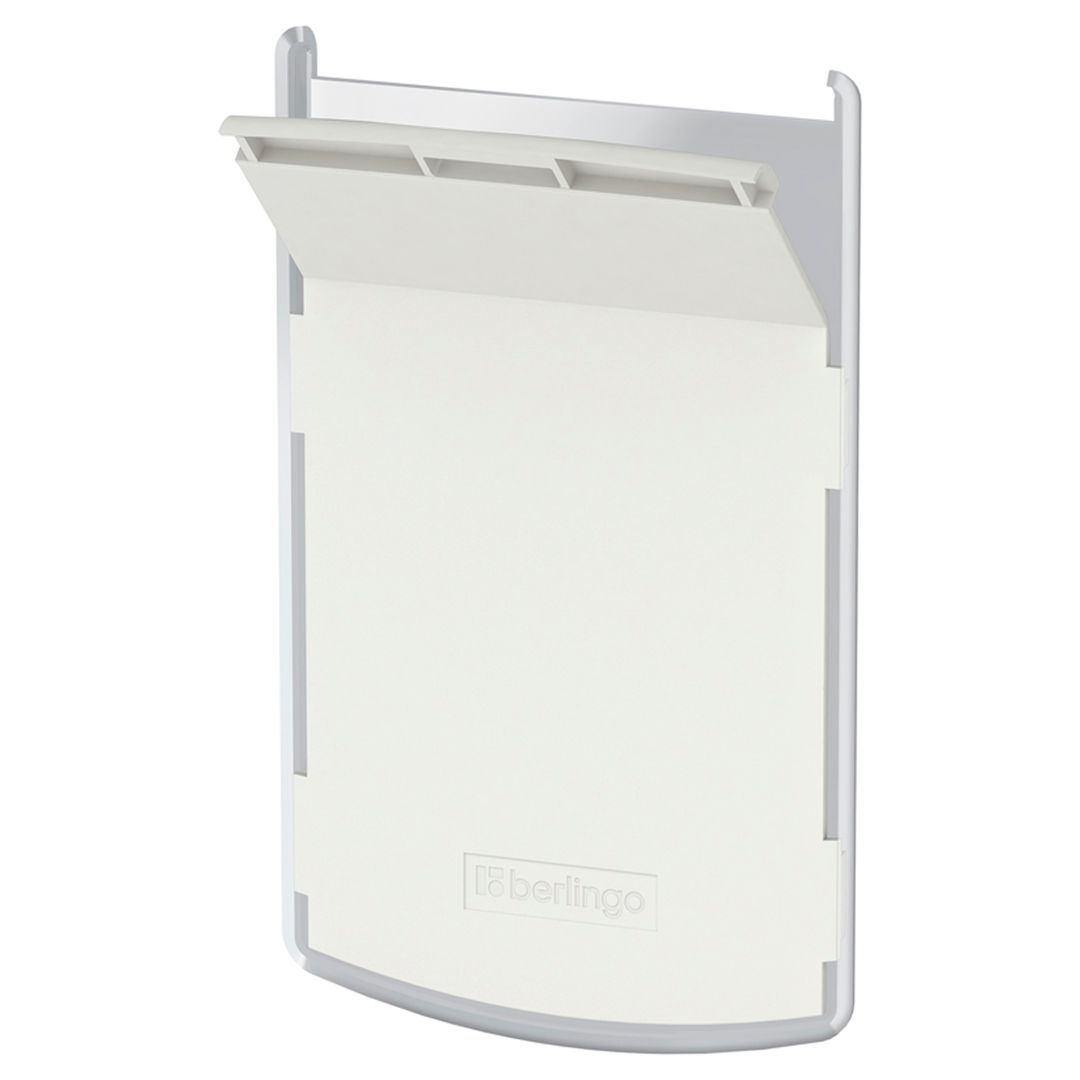 Тік бейдж Berlingo "ID 300", 85*55 мм, ұстағышсыз / Бейдждер №2