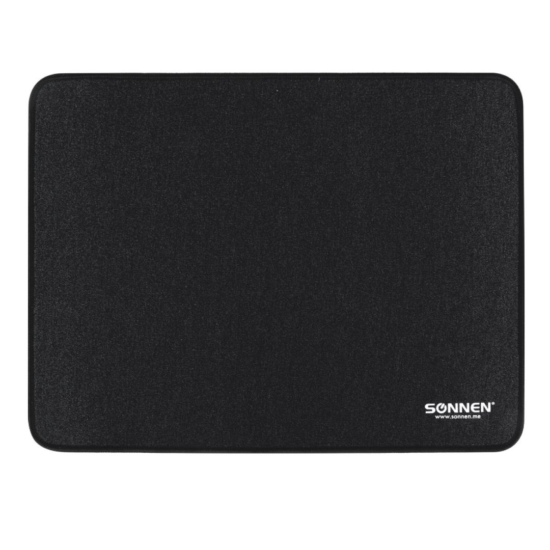 Коврик для мыши Sonnen "Assault", резиновая основа, размер 350*260*4 мм, черный / Коврики для мыши oe.kz Коврик для мыши Sonnen "Assault", резиновая основа, размер 350*260*4 мм, черный / Коврики для мыши