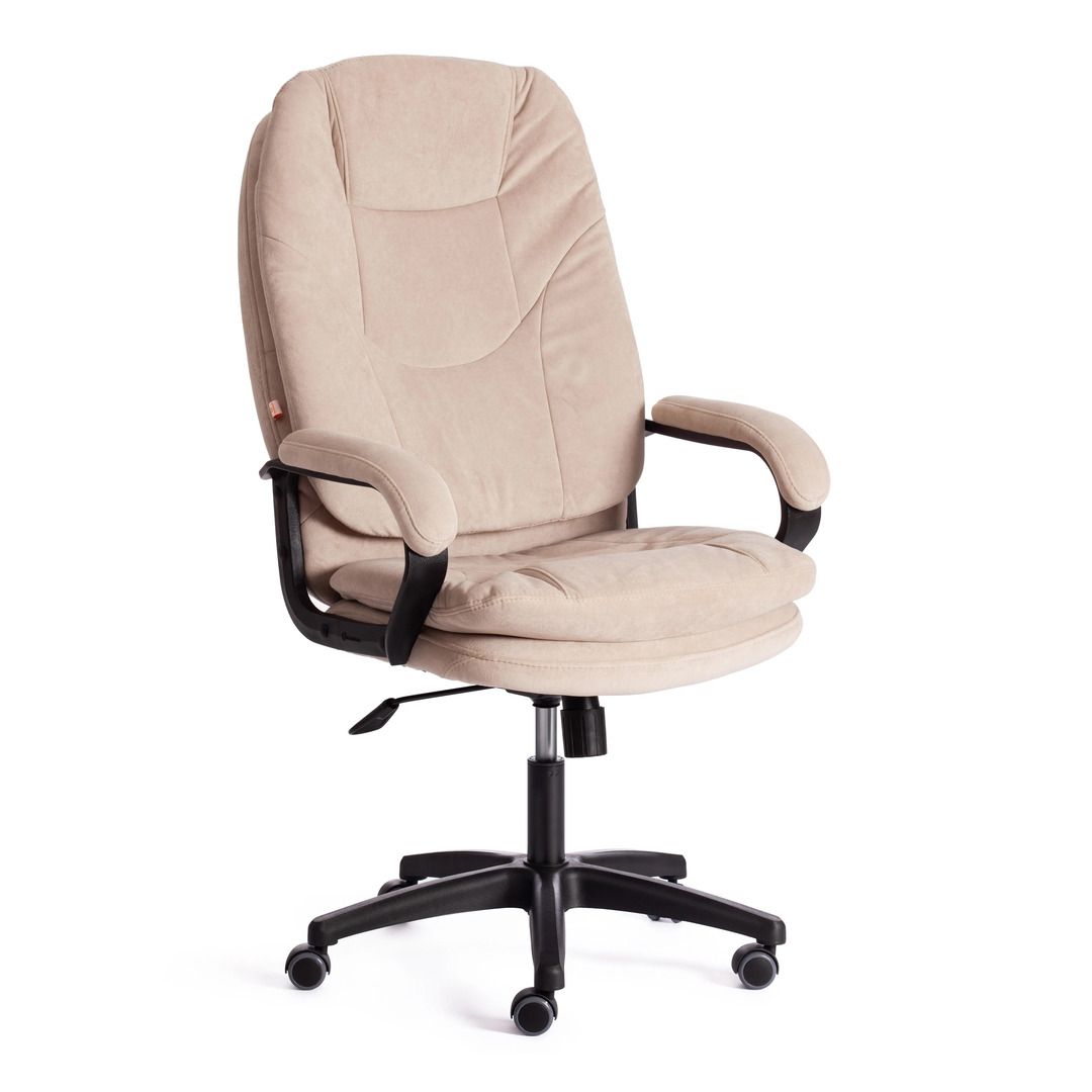 Кресло для руководителя Comfort LT, флок, цвет ассорти / Кресла для руководителей