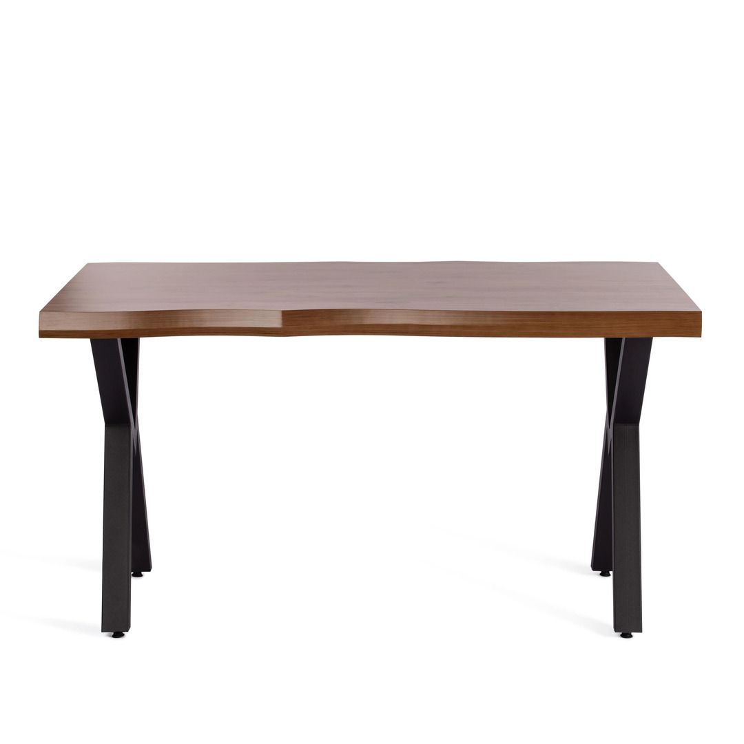 Стол кухонный Effron, металл/дерево, 1400*800*750 мм, коричневый / Столы №3