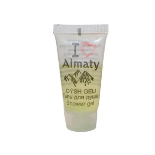 Гель для душа одноразовый, серия I Love Almaty, 15 мл. в тюбике, 50 шт/упак / Шампуни, мыло, бритвенные наборы