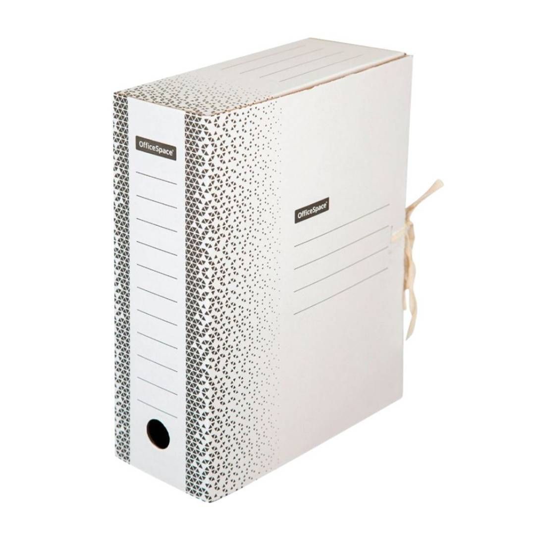 Мұрағаттық папка OfficeSpace "Standard", 100*240*320 мм, сыйымдылығы 900 парақ, бауымен, ақ / Мұрағаттық қораптар және баулы папкалар oe.kz Мұрағаттық папка OfficeSpace "Standard", 100*240*320 мм, сыйымдылығы 900 парақ, бауымен, ақ / Мұрағаттық қораптар және баулы папкалар