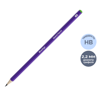 Қара графитті қарындаш Berlingo "Sketch Pencil" HB, ағаш, үшкірленген, баға бір дана үшін / Қара графитті қарындаштар