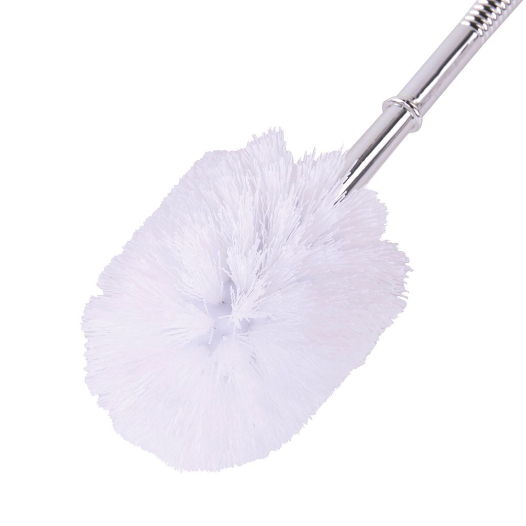 Держатель туалетной бумаги и ерш Laima, нержавеющая сталь/пластик, серебристый / Веники, щетки, совки №2