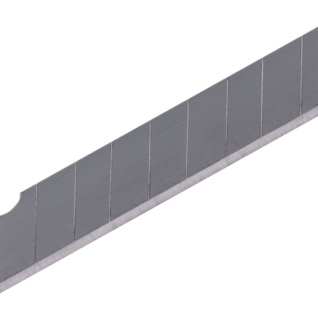 Кеңсе пышақтарына арналған қосалқы жүздер Staff "Basic", 9 мм, 10 дана, пластик қаптамада / Кеңсе пышақтары №3