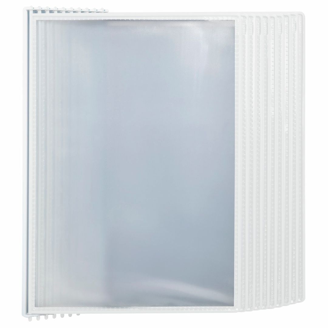 Настенная демосистема Staff, с 10 белыми панелями / Демонстрационные системы №2