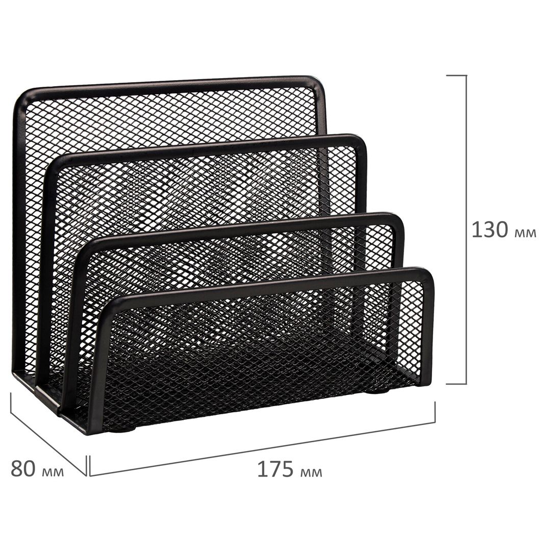 Набор настольный Brauberg "Germanium", 4 предмета, металлический, сетчатый, черный / Настольные наборы №4 oe.kz Набор настольный Brauberg "Germanium", 4 предмета, металлический, сетчатый, черный / Настольные наборы №4