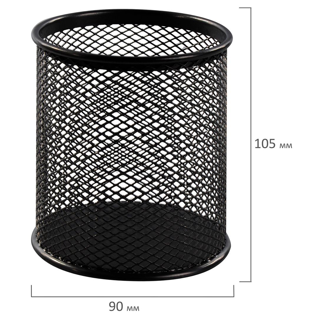 Набор настольный Brauberg "Germanium", 4 предмета, металлический, сетчатый, черный / Настольные наборы №2 oe.kz Набор настольный Brauberg "Germanium", 4 предмета, металлический, сетчатый, черный / Настольные наборы №2