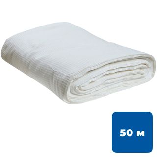 Ткань вафельная х/б OfficeClean, 40*500 см / Тряпки для пола