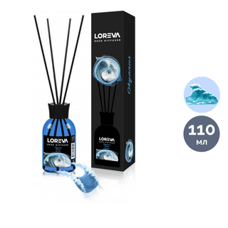 Хош иісті диффузор Loreva "Мұхит", 110 мл / Хош иісті диффузорлар