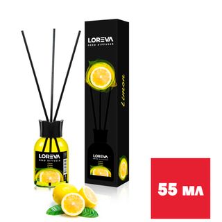 Хош иісті диффузор Loreva "Лимон", 55 мл / Хош иісті диффузорлар