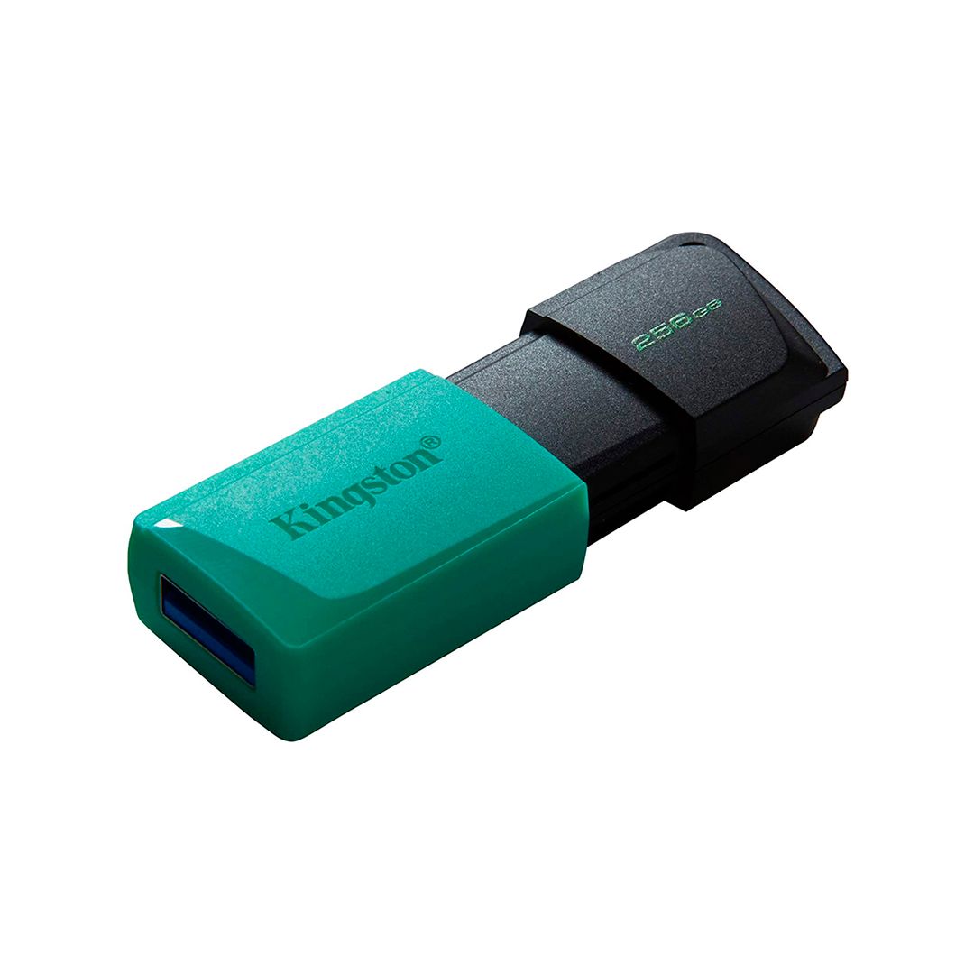 USB-флешка 256 Gb, Kingston DTXM/256GB, USB 3.2, бирюзовая