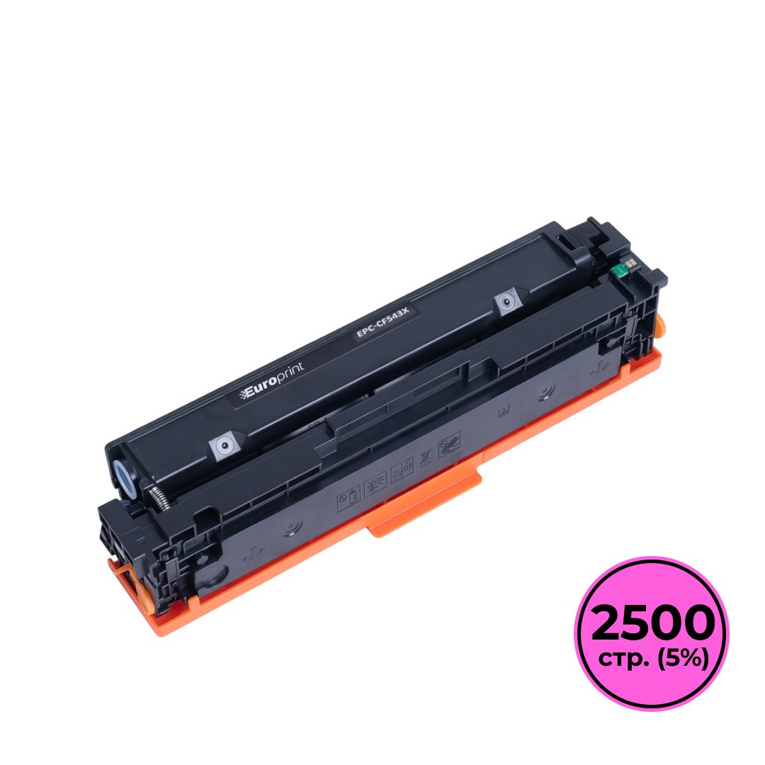 Картридж совместимый HP CF543X для LJ Ultra M254nw/M254dw/M281fdn/M281fdw, пурпурный  / Картриджи  цветные