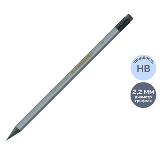 Қара графитті қарындаш Красин "Эволюция" HB, пластик, үшкірленген өшіргішпен / Қара графитті қарындаштар oe.kz Қара графитті қарындаш Красин "Эволюция" HB, пластик, үшкірленген өшіргішпен / Қара графитті қарындаштар