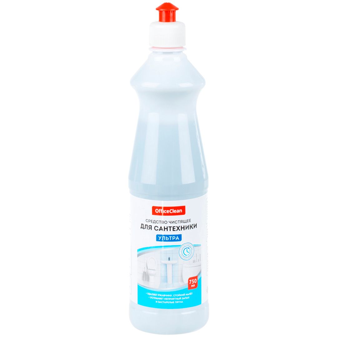 Чистящее средство для сантехники OfficeClean "Ультра", 750 мл / Универсальные чистящие средства