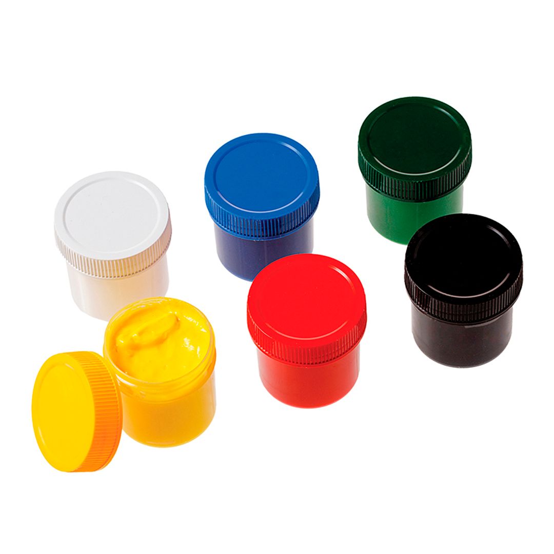 Пальчиковые краски Мульти-Пульти "Приключения Енота", 6 цветов, 210 мл / null №2