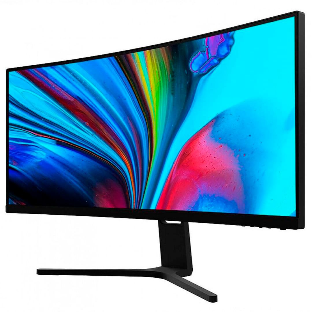 Кеңформатты монитор Xiaomi Curved Gaming Monitor, 30", бүгілмелі, 21:9, қара