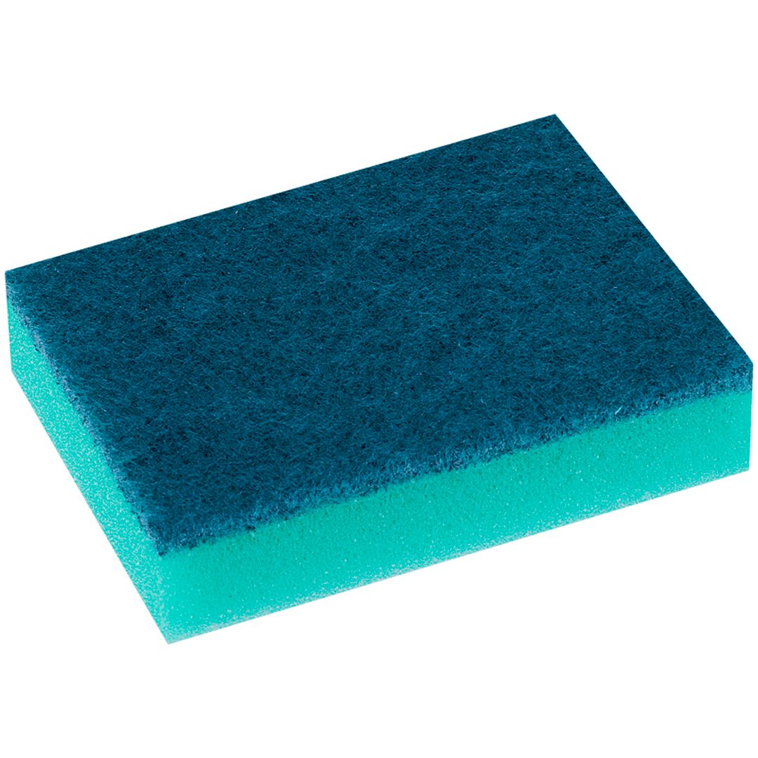 Ыдыс жууға арналған губка Vega, өлшемі 8*5,3*2,3 см, жинақта 10 дана / Тұрмыстық губкалар №2