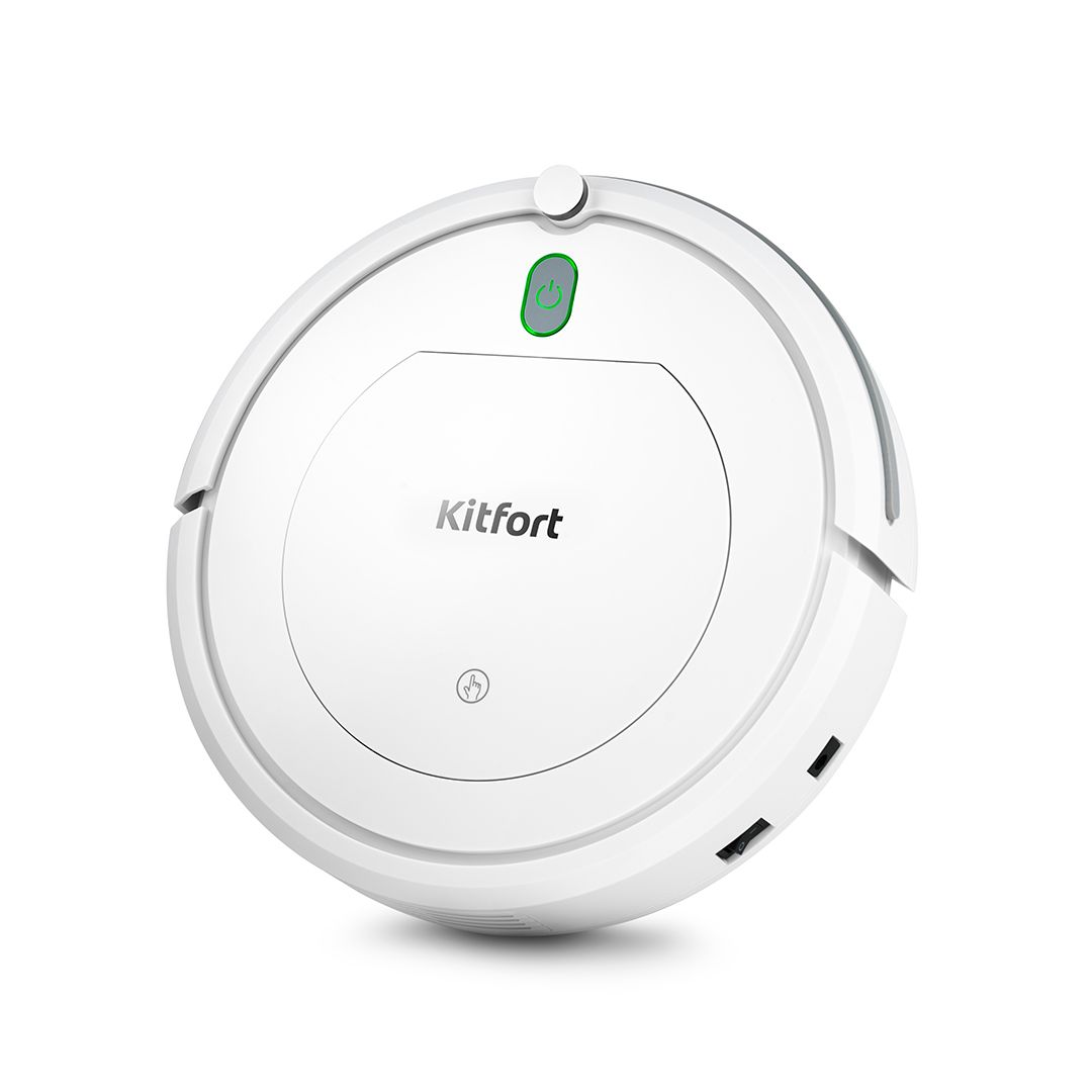 Робот-пылесос Kitfort KT-531, 200 мл, белый / Оборудование для уборки