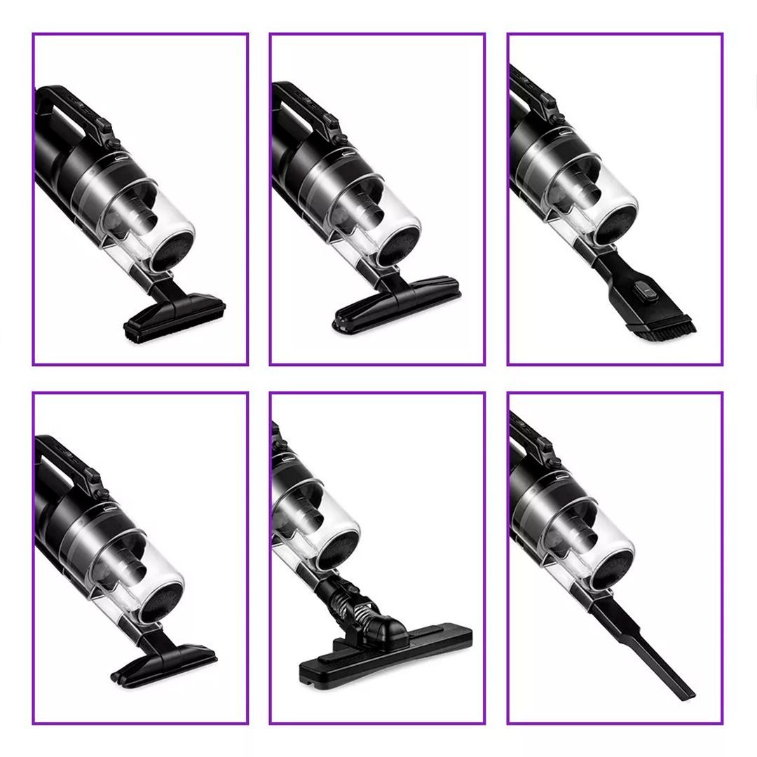 Пылесос вертикальный Kitfort KT-5142, 400 Вт, 400 мл, проводной, черный / Оборудование для уборки №4