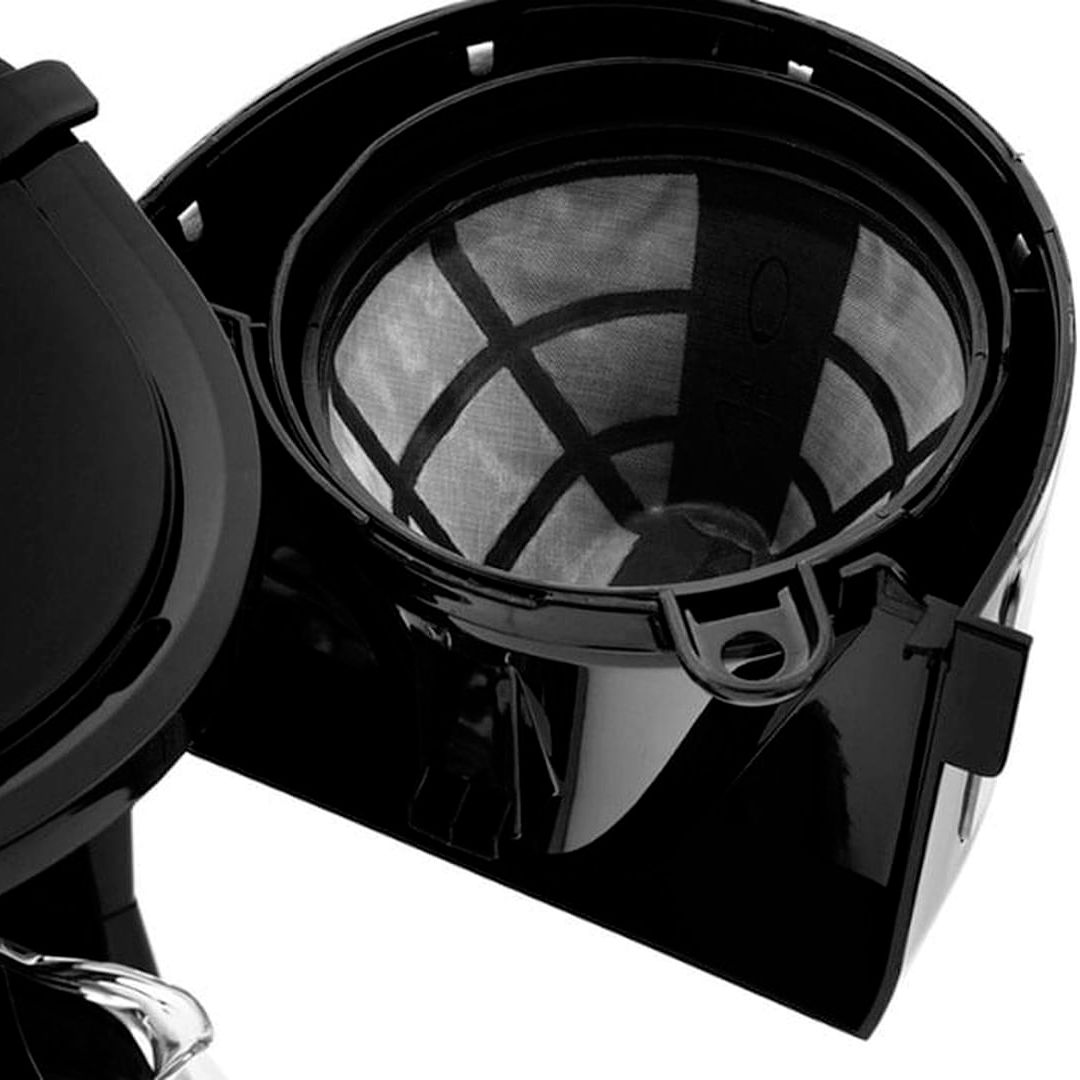 Кофеварка Kitfort KT-730, капельная, 0,6 л, черная/металлик / Кофеварки	 №4