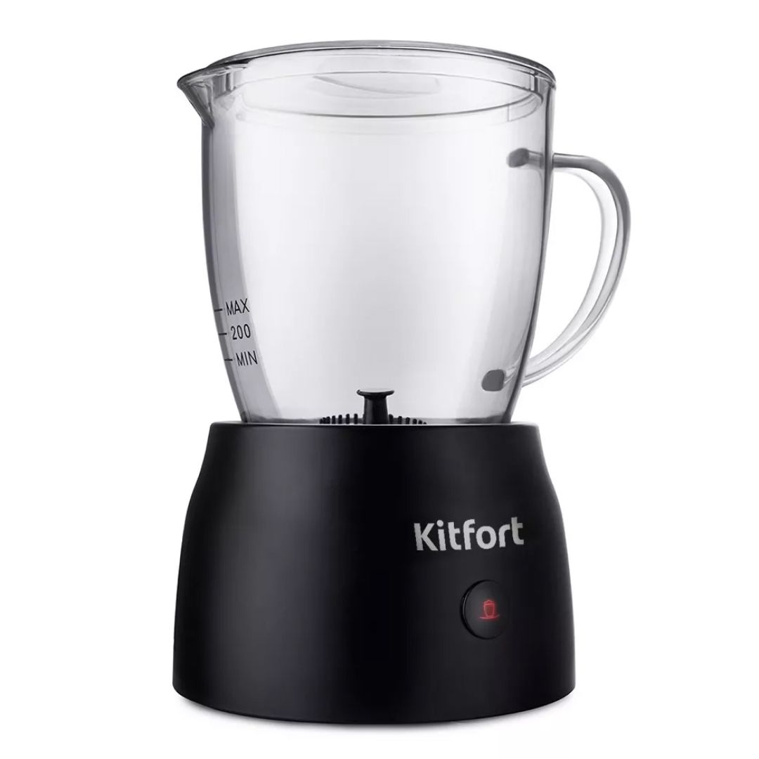 Капучинатор Kitfort KT-711, черный / Кофемашины oe.kz Капучинатор Kitfort KT-711, черный / Кофемашины