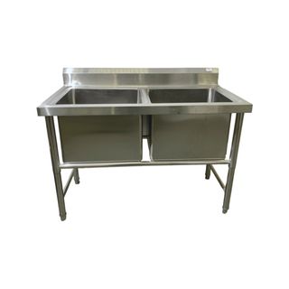 Ванна моечная "F147 K", 2-х секционная, 1200*600*940 мм / Мебель для кухни