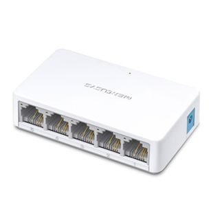 Коммутатор Mercusys MS105, миниатюрный, 5 портов 10/100M RJ45, Auto-MDI/MDIX / Коммутатор, маршрутизаторы, модемы