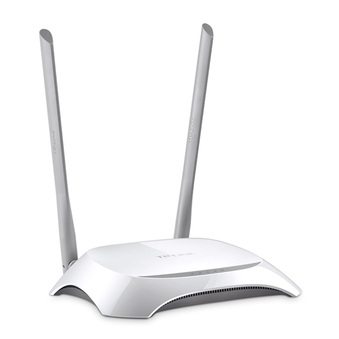 Маршрутизатор TP-Link TL-WR840N, 1 WAN порт + 4 LAN порта, белый