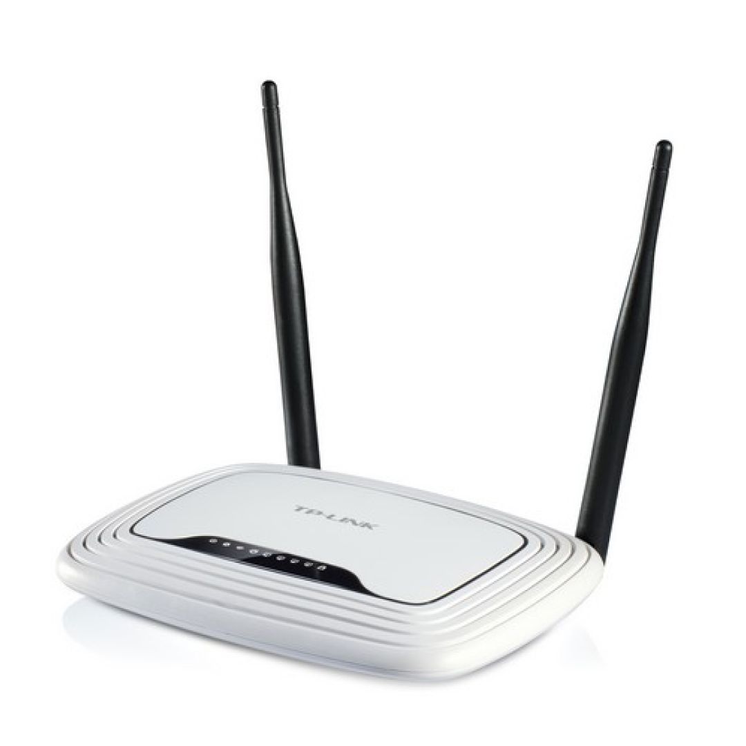 Маршрутизатор TP-Link TL-WR841N, 1 WAN порт + 4 LAN порта, белый