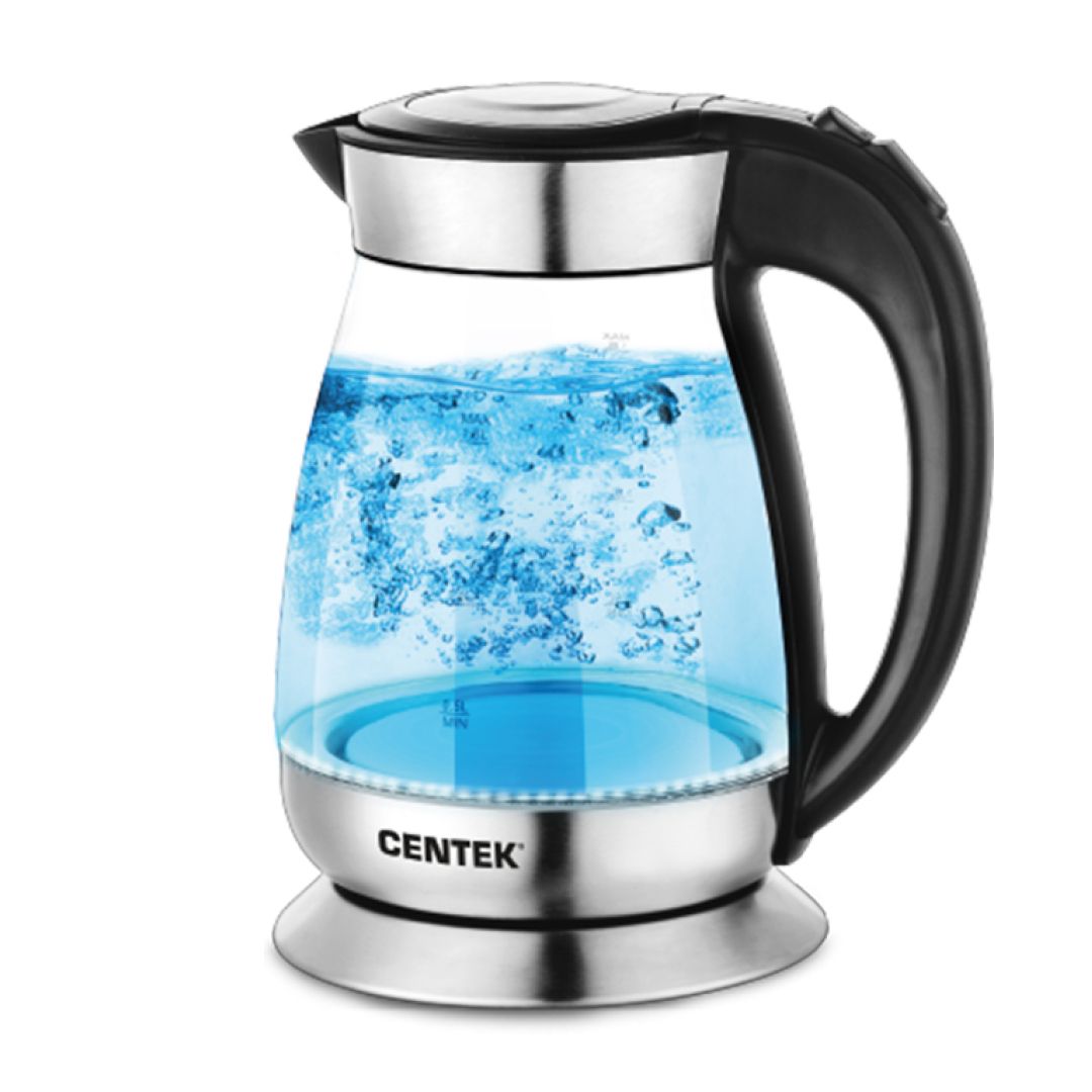 Электрический чайник Centek CT-0055, 1,8 л, стекло / Чайники	