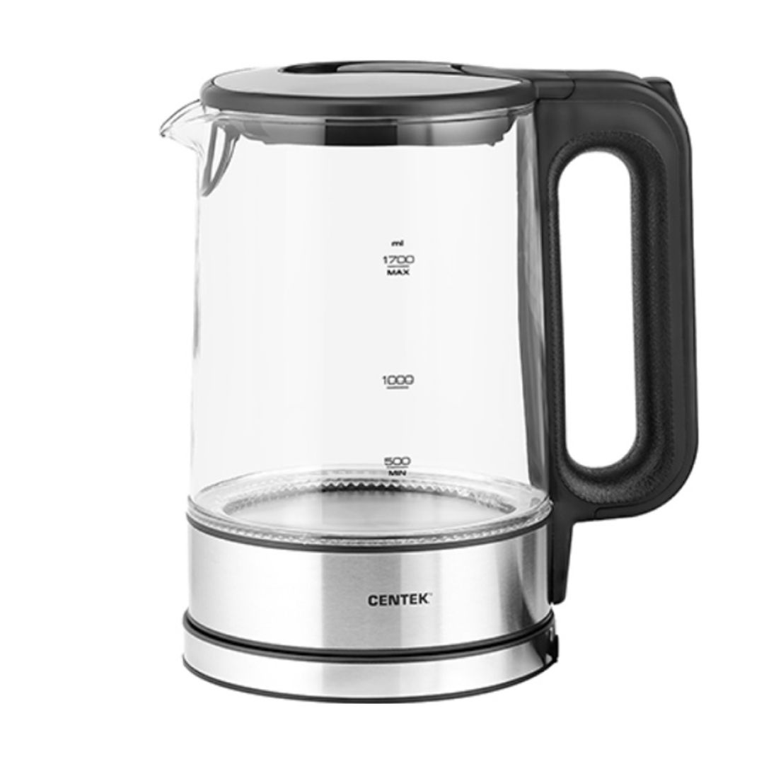 Электрический чайник Centek CT-0032, 1,7 л, стекло / Чайники	