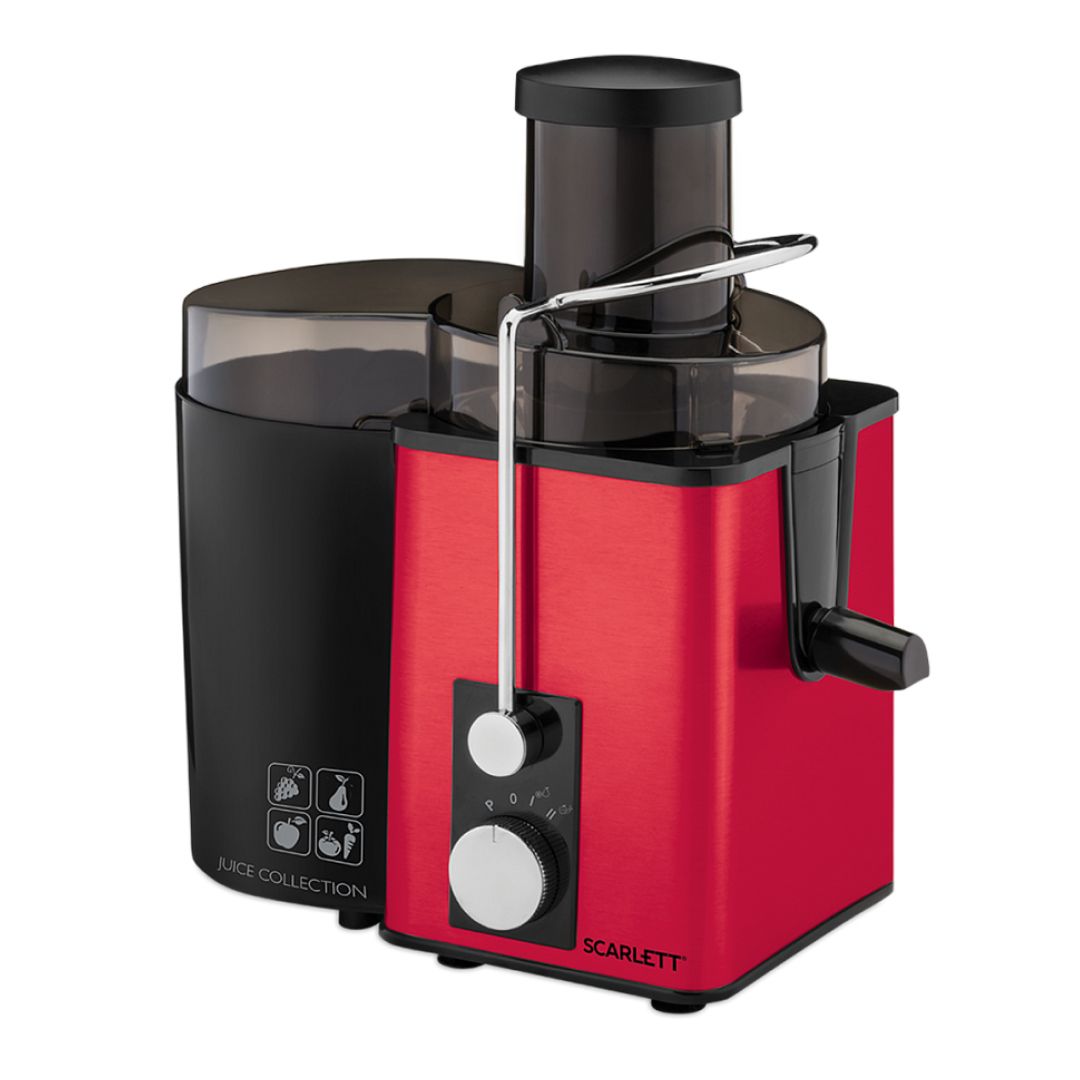 Соковыжималка Scarlett SC-JE50S49, красный / Прочая кухонная техника
