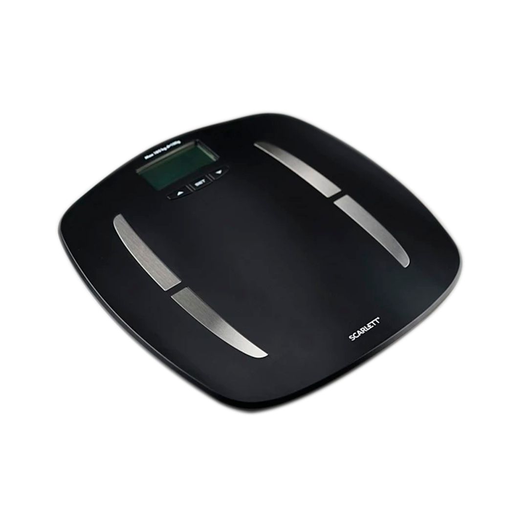 Диагностические весы Scarlett SC-BS33ED83, с функцией BLUETOOTH, максимальный вес 180 кг, черные / Уход за собой №2
