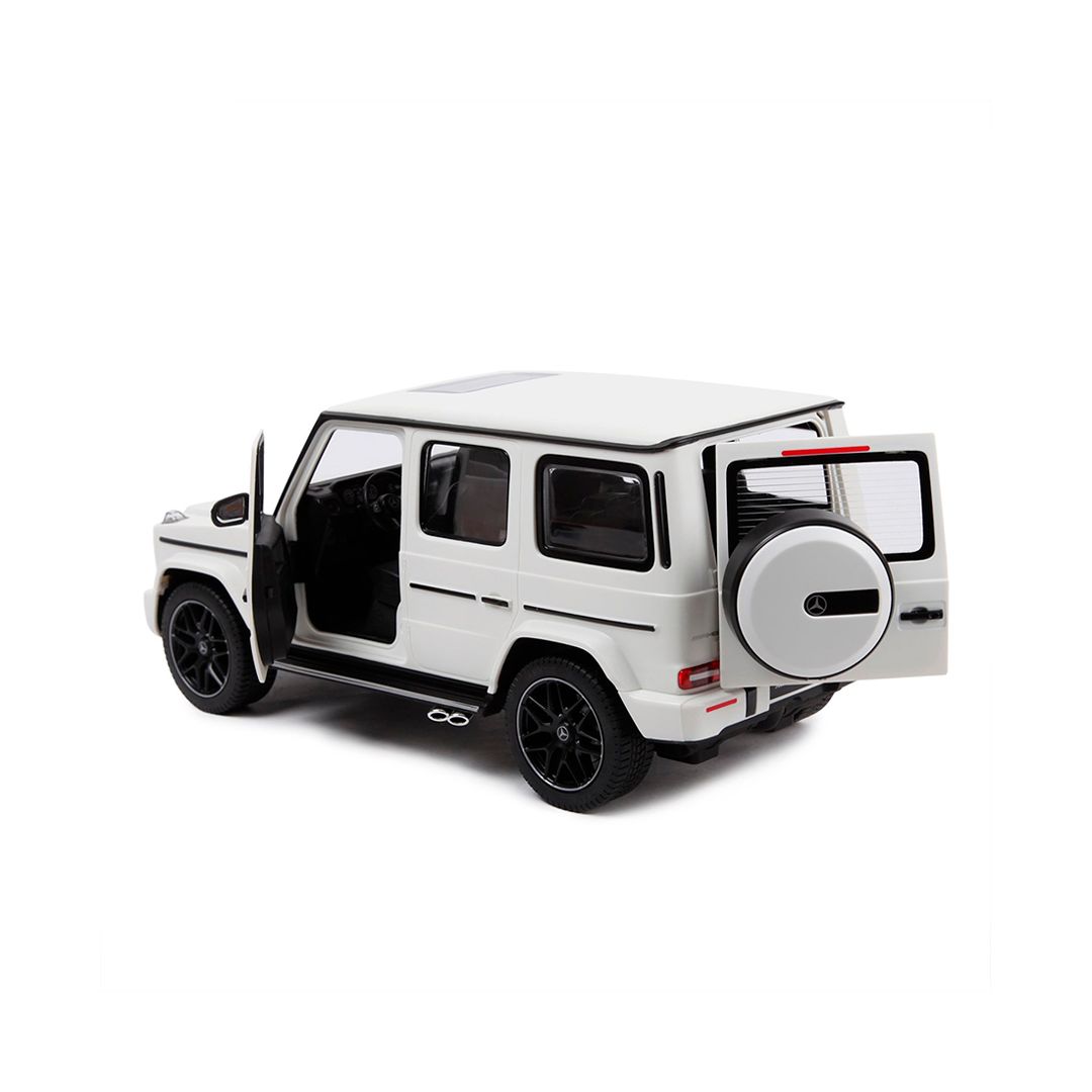 Радиоуправляемая машинка Rastar "Mercedes-Benz G63 Geländewagen 95700W", 1:14, белая / Подарки и сувениры №2