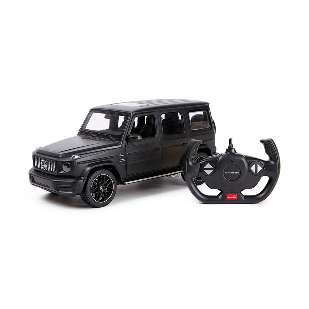 Радиоуправляемая машинка Rastar "Mercedes-Benz G63 Geländewagen 95700B", 1:14, черная / Подарки и сувениры