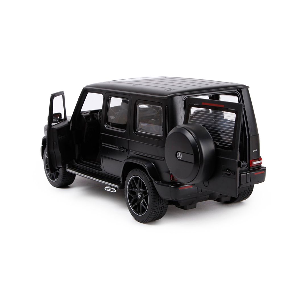 Радиоуправляемая машинка Rastar "Mercedes-Benz G63 Geländewagen 95700B", 1:14, черная / Подарки и сувениры №2