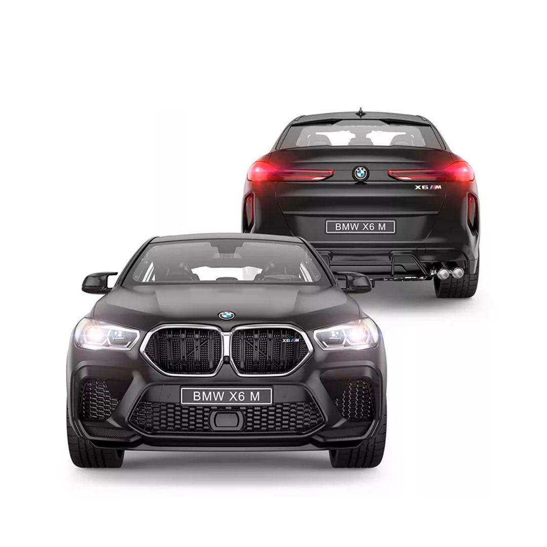 Радиоуправляемая машинка Rastar "BMW X6 M 99200B", 1:14, черная / Подарки и сувениры №2