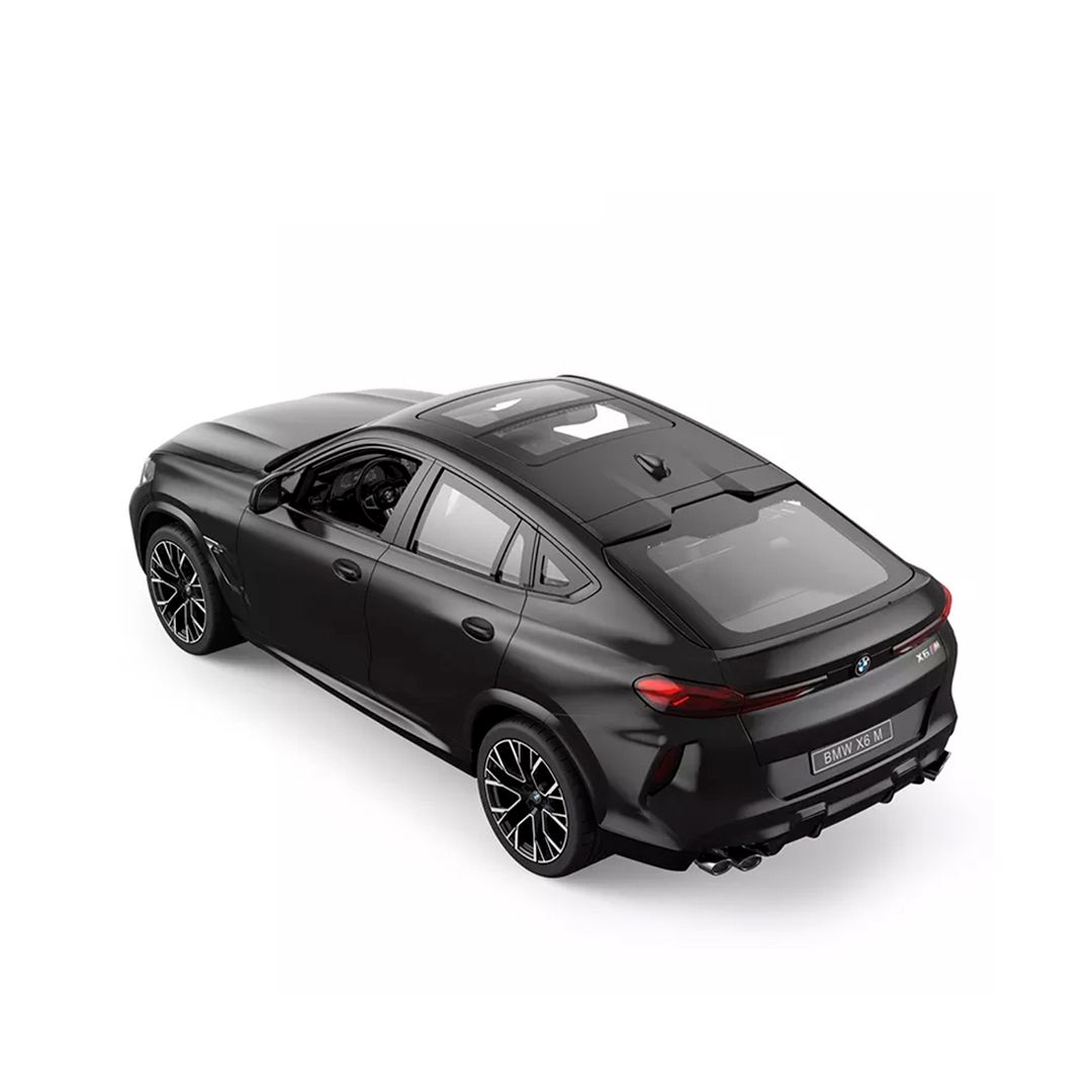 Радиоуправляемая машинка Rastar "BMW X6 M 99200B", 1:14, черная / Подарки и сувениры №3