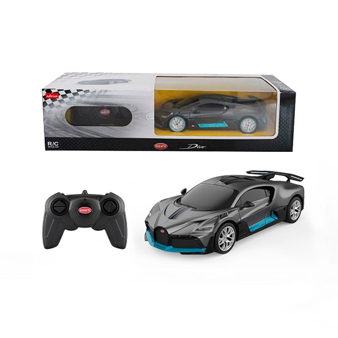 Радиоуправляемая машинка Rastar "Bugatti Divo 98900G", 1:24, серая / Подарки и сувениры №2