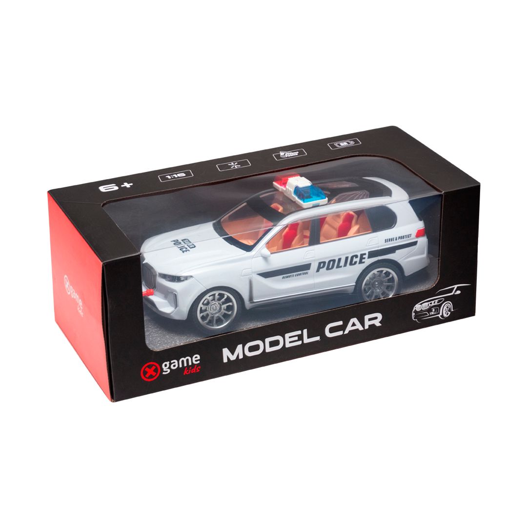 Радиоуправляемая машинка X-Game 80700PW, 1:16, белая / Подарки и сувениры №3