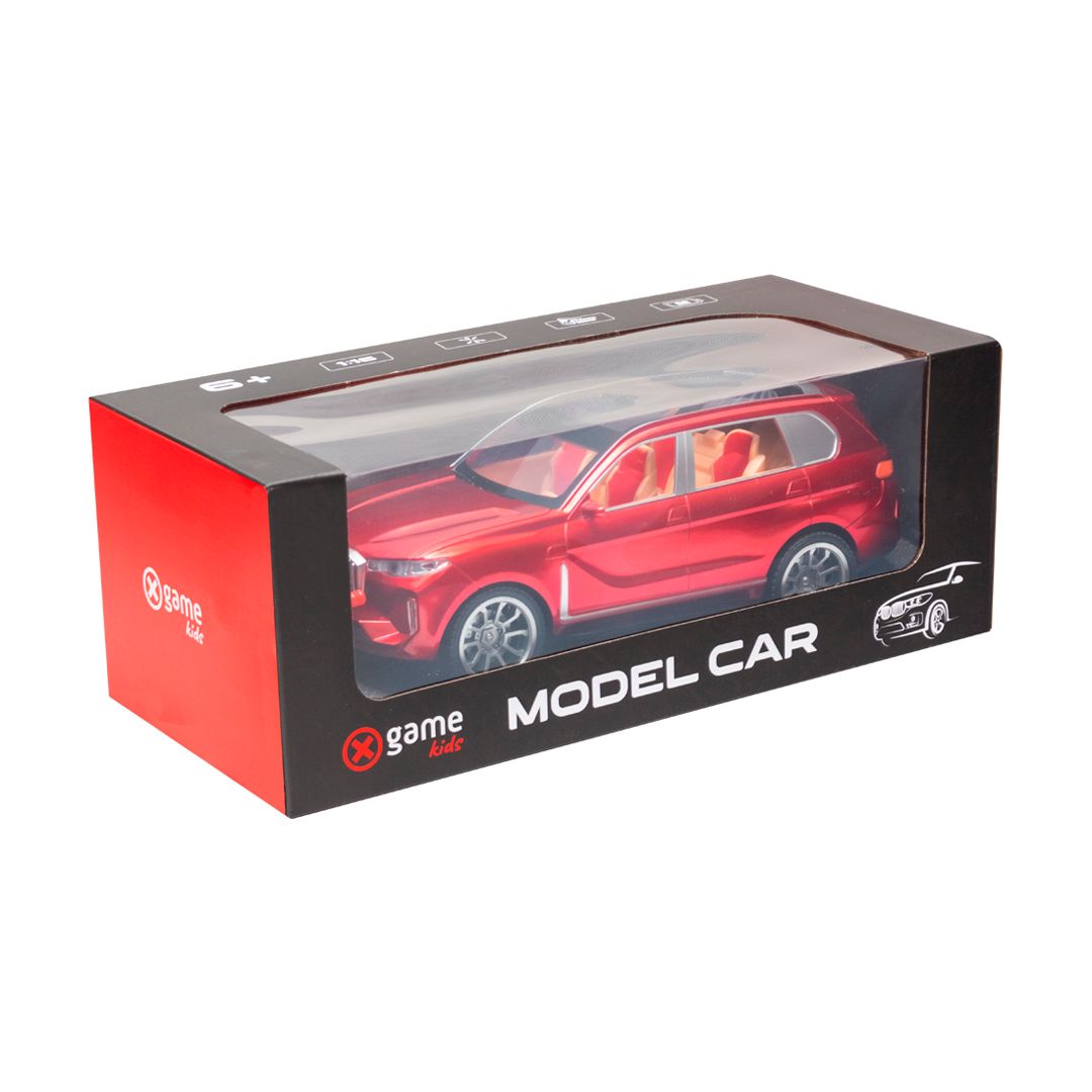 Радиоуправляемая машинка X-Game 80700R, 1:16, красная / Подарки и сувениры №3